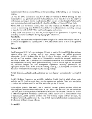 GIS software PDF - GIS Software 3 320