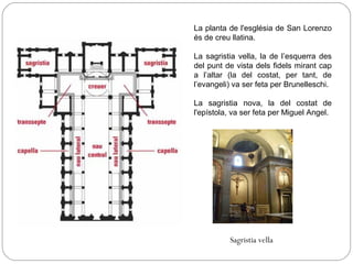 ARC. Brunelleschi. Església de San lorenzo | PPT