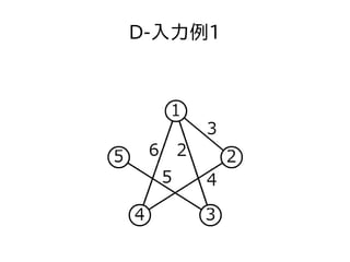 D-入力例1
 