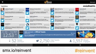 smx.io/reinvent #reinvent
 