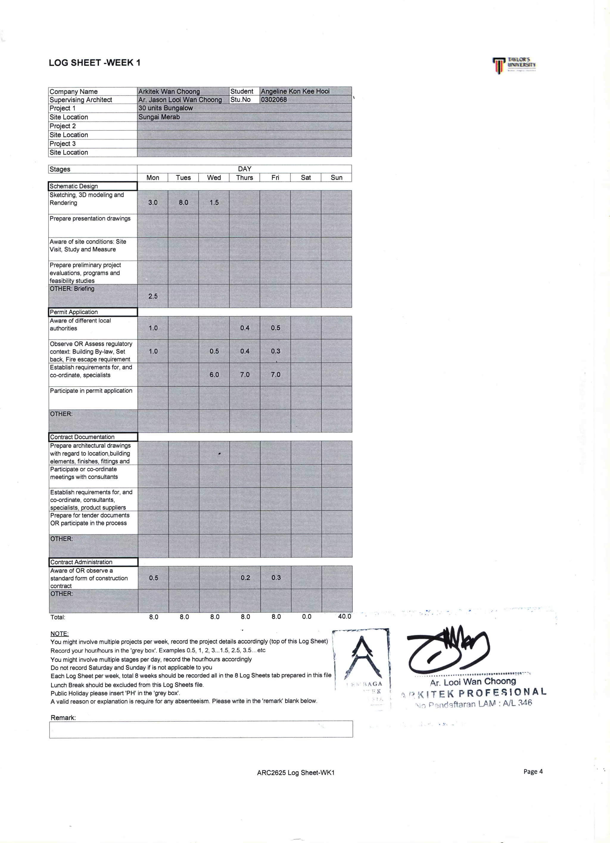 ARC2615 LOG SHEETS FILE_AngelineKonKeeHooi0302068