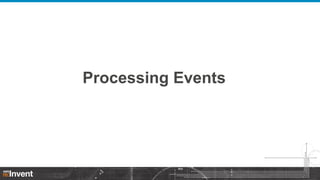 Processing Events

 