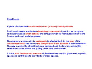 Urban Form Block Pattern ARC 331_13 Morphological Dimension of Urban Design.pdf