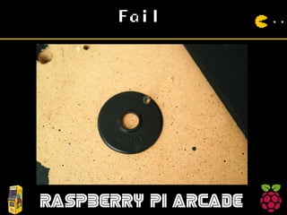 Fail
RASPBERRY PI ARCADE
 