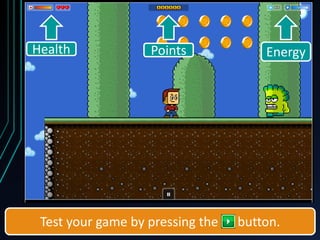Splodut Arcade Game Design with Sploder - Library Program | PPTX