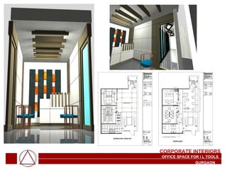 OFFICE SPACE FOR I L TOOLS GURGAON CORPORATE INTERIORS 
