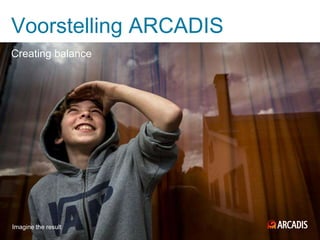 Voorstelling ARCADIS
Creating balance




Imagine the result
 