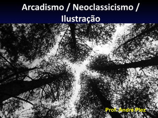 Arcadismo / Neoclassicismo /
Ilustração
Prof. André Plez
 