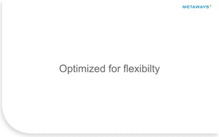 Optimized for flexibilty
 