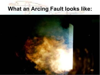 What an Arcing Fault looks like: 