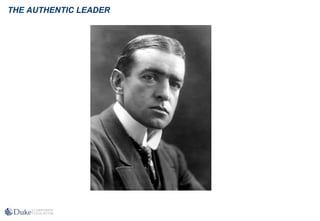 THE AUTHENTIC LEADER
 