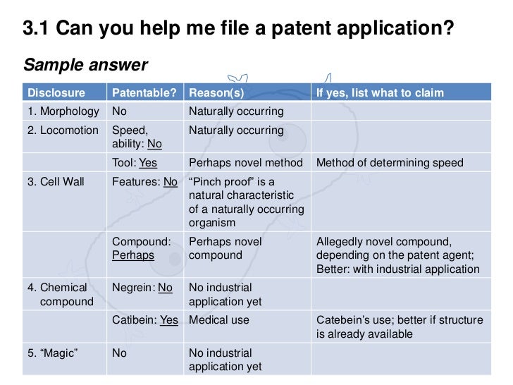 patent example