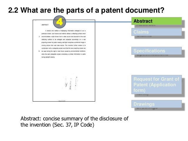 Explain Patent What Are The Parts Of A Patent? – NNOA