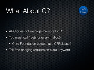 Automatic Reference Counting | KEY