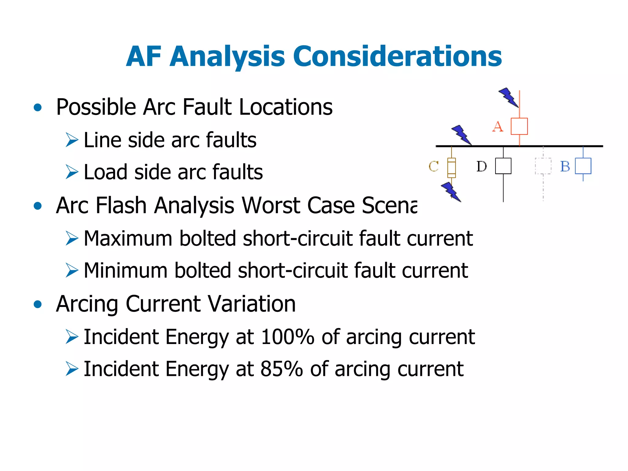 ETAP - Arcflash analysis & mitigation methods | PDF
