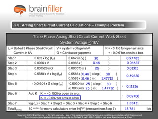 Arc flash calculation guide jim phillips | PDF