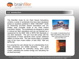 Arc flash calculation guide jim phillips | PDF