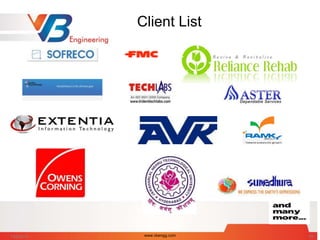 Client List
7/28/2014 www.vbengg.com 66
 