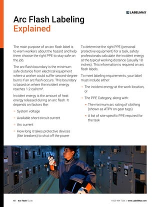 Free Guide to Arc Flash Labeling - NFPA 70E Compliance & Electrical ...