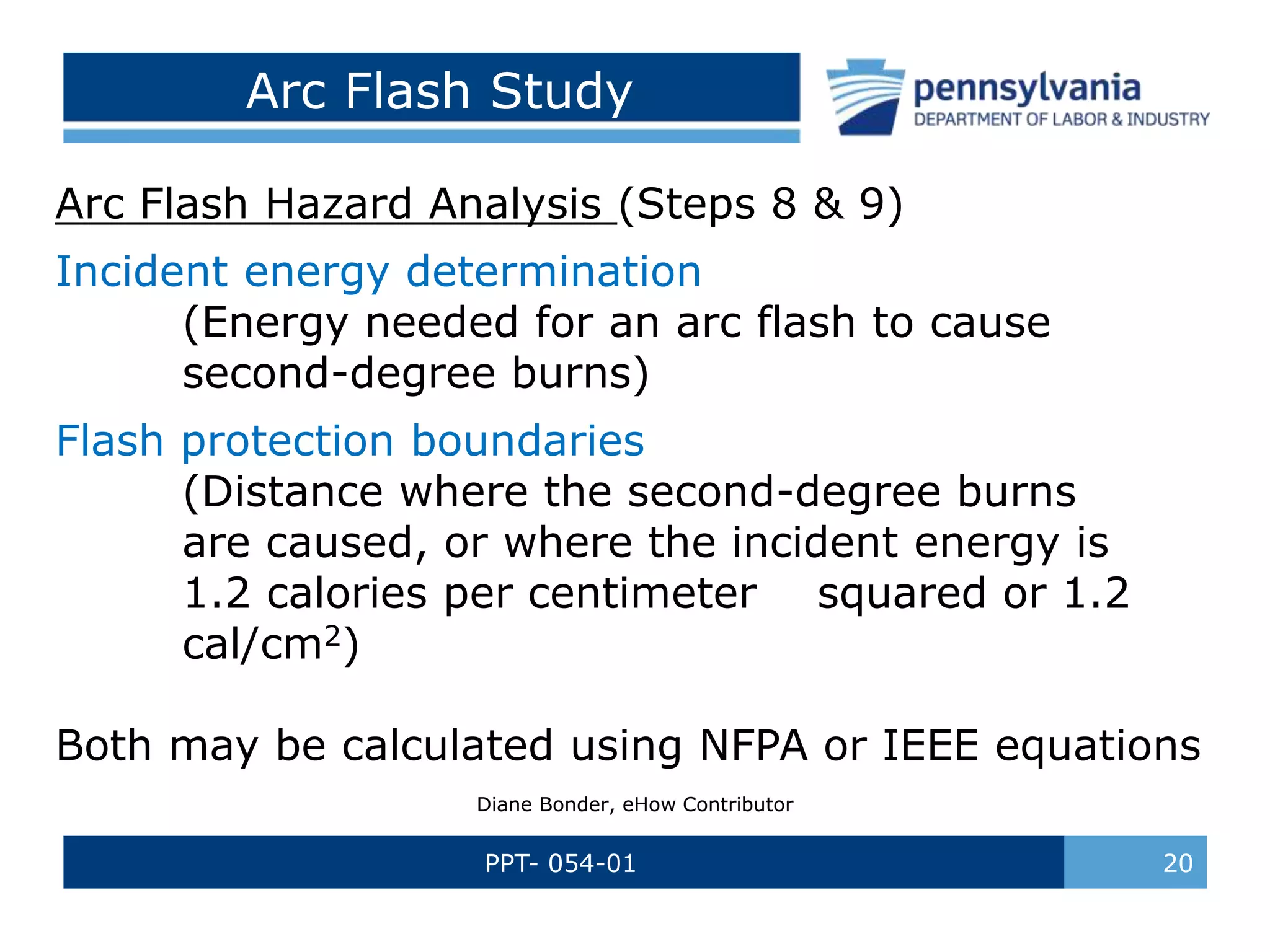 Arc flash incident prevention.ppt
