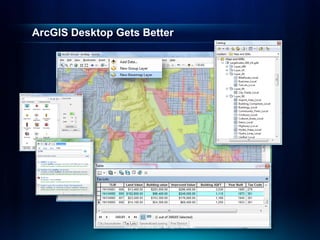 ArcGIS Desktop Gets Better
Copyright © 2010 Esri. All rights reserved.
 