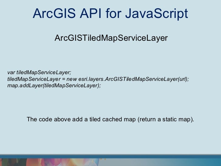 Arcgis Javascript Api Build A Web Layer Based Map Application With H