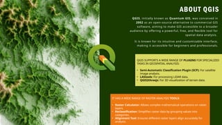 COMPARISON OF RASTER ANALYSIS TOOLS OF QGIS AND ARCGIS | PPTX