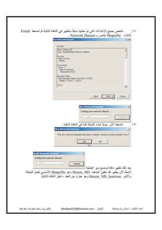 Arc gis tutorial arabic عربي | PDF