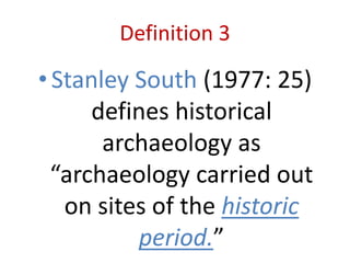 HISTORICAL DEFINITIONS visual data 7