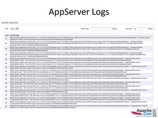 AppServer Logs
 
