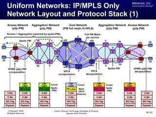 Architectural Options for Metro Carrier-Ethernet Network Buildout ...