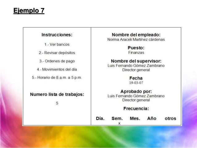 Distribucion de trabajo