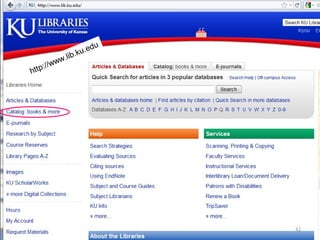 du
                ku.e
          .lib.
        ww
    ://w
http




                          42
 