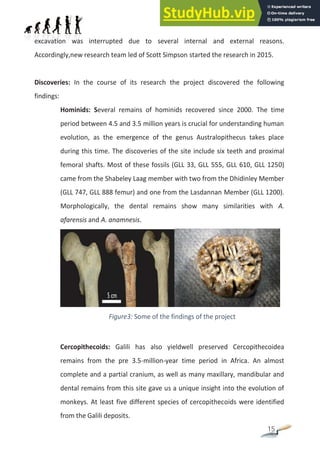 Archaeological And Paleontological Research Sites In Ethiopia Afar.Pdf