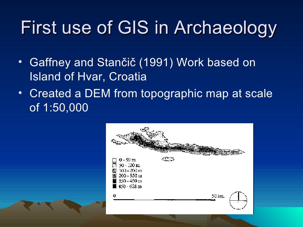 Archaeological Applications Of Gis