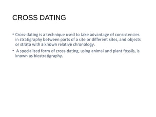 Archaeological Dating Techniques | PPT