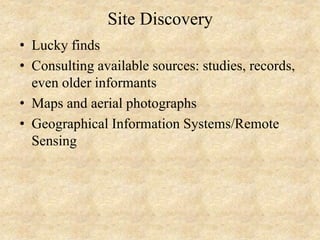 ARCHAEOLOGICAL FIELD METHODS.pptx