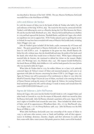 Archaeological Report Adare Castle Co Limerick PDF Archaeological Report Adare Castle Co Limerick PDF