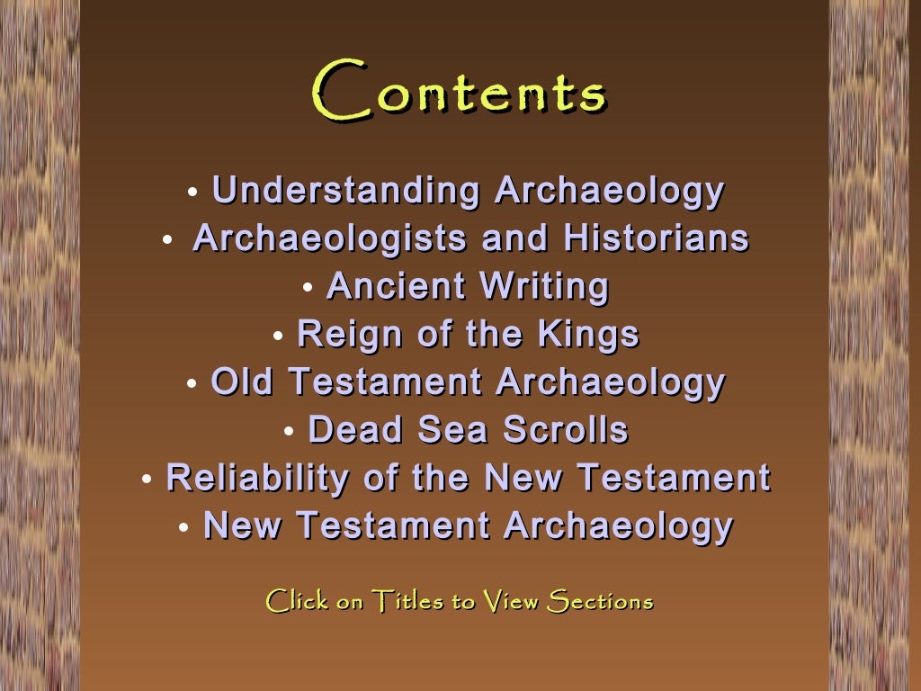 Does Archaeology Disprove the Bible?