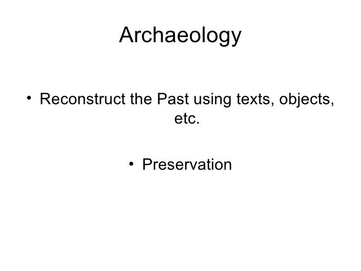 Archaeology Exam 1