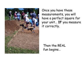 Once you have these measurements, you will have a perfect square for your unit…  IF  you measure it correctly. Then the REAL fun begins… 