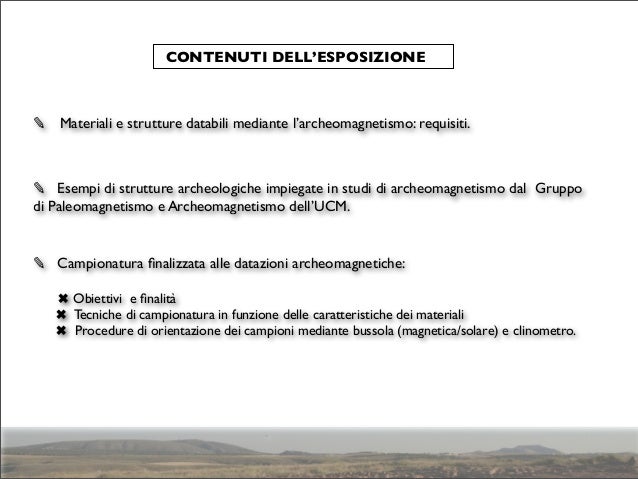 Archeomagnetici problemi di datazione