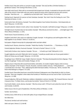 Lackey Example Archaic words in Shakespeare plays and sonnets.docx