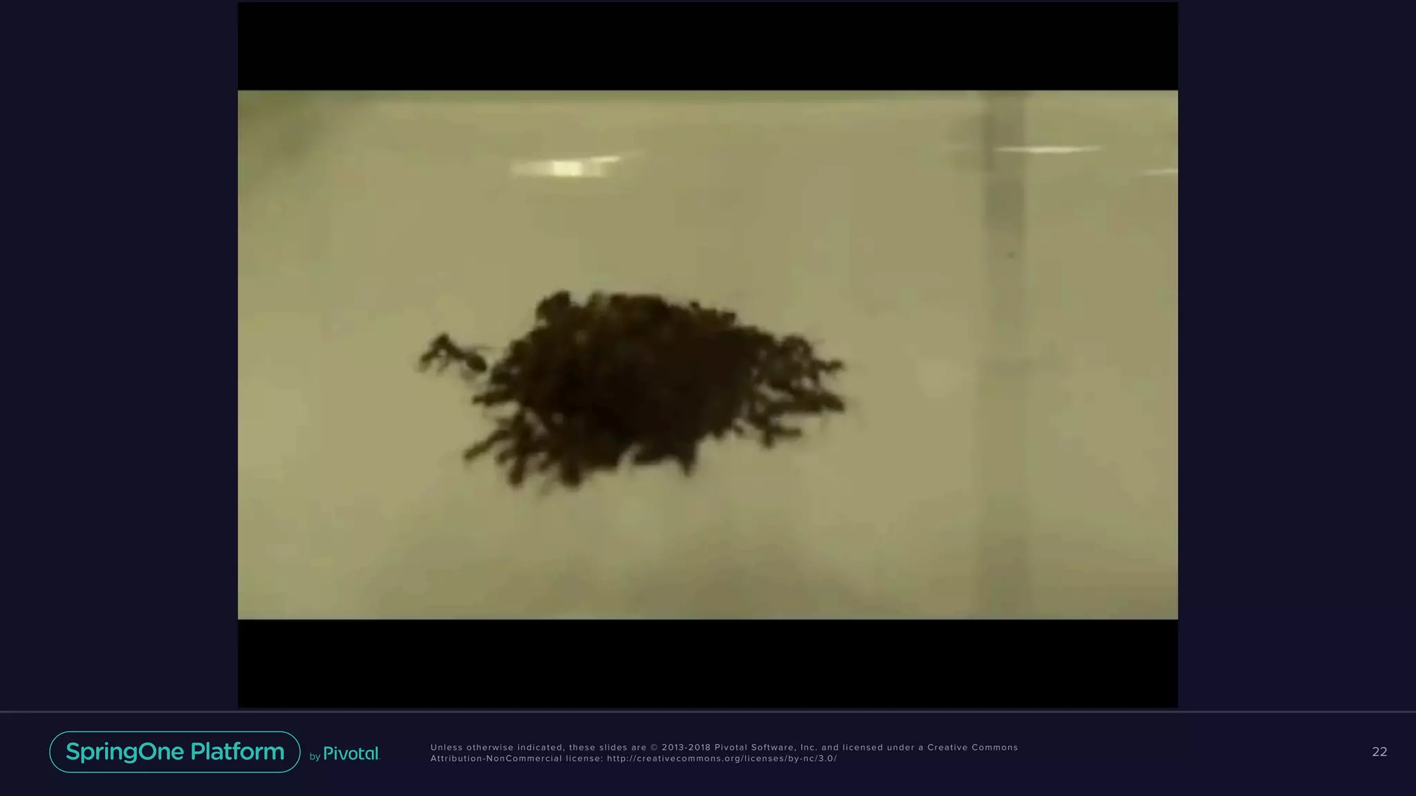 Unless otherwise indicated, these slides are © 2013-2018 Pivotal Software, Inc. and licensed under a Creative Commons
Attribution-NonCommercial license: http://creativecommons.org/licenses/by-nc/3.0/
22
 