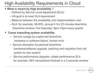 High Availability Infrastructure for Cloud Computing | PDF