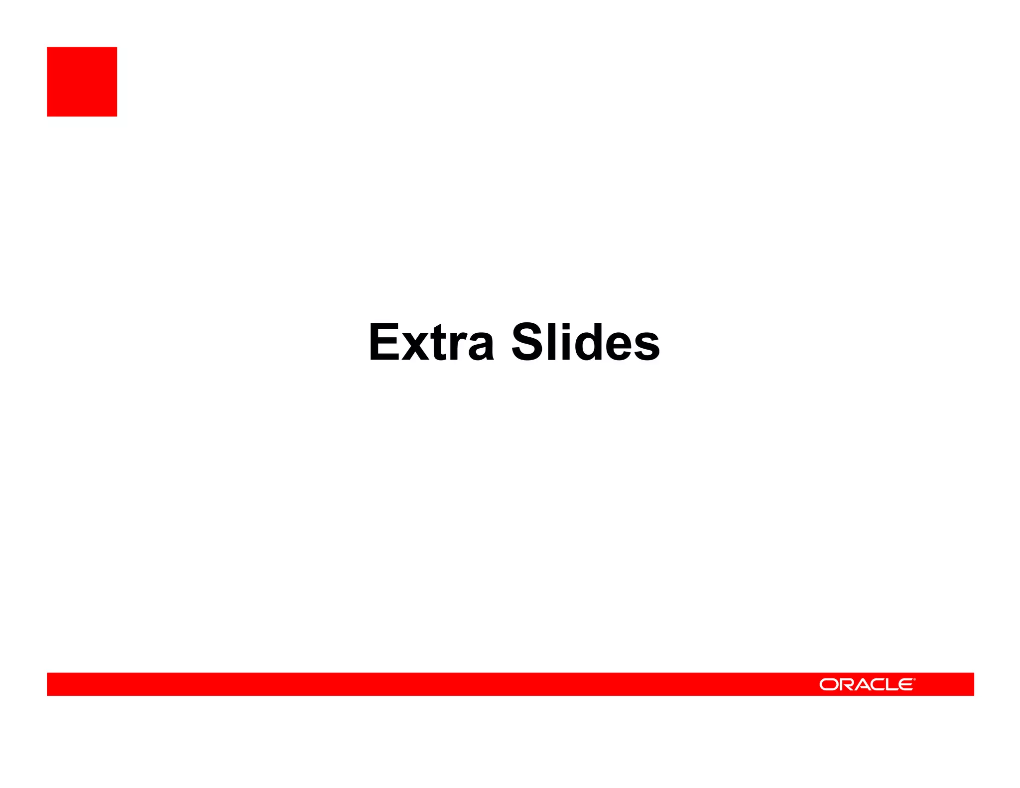 Extra Slides
 