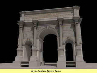 Arc de Septime Sévère, Rome