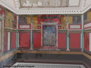 Studiolo (salle d’étude) d’Auguste