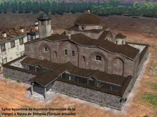 Eglise byzantine de Koimesis (Dormition de la Vierge) à Nycée de Bithynie (Turquie actuelle)