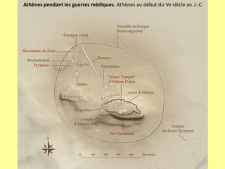 Athènes pendant les guerres médiques. Athènes au début du Ve siècle av. J.-C. 
